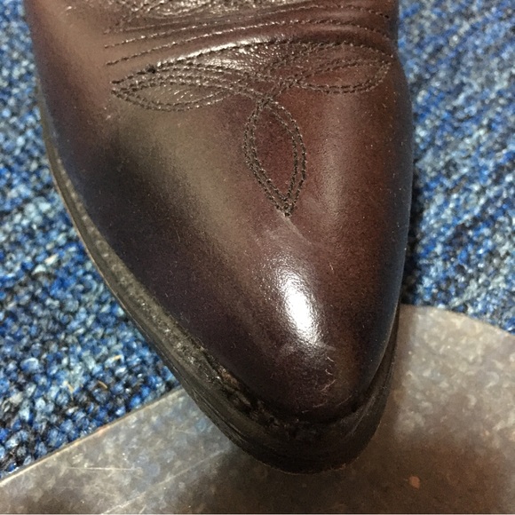 ACME Vintage Men’s Burnt Apple Western Boots - Picture 5 of 7